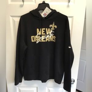 Nike New Orleans Saints NFL Hoodie Sz XL
